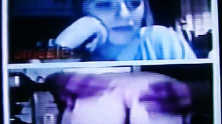 Horny College girl highly excited by my shit-hot show (+ sound )