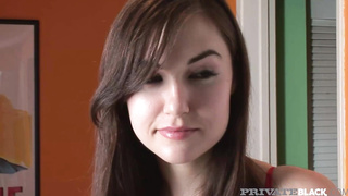 Personal Black - Sasha Grey Licks Butthole And Jerks Uncontrollable Dark Dick!