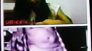 Horny College girl happily films my shit-hot show (+ sound )