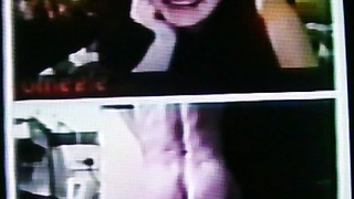 Horny College girl delighted by my dirty hot show (+ sound )