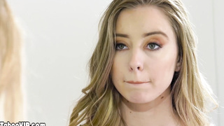 Hot blonde teen anal fucked by her daddy