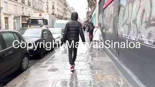 Maevaa Sinaloa - Manhunt in Paris, I plow with ADVERTISEMENT Laurent in front of my bf - Dual facial cumshot