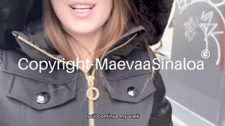 Maevaa Sinaloa - Manhunt in Paris, I plow with ADVERTISEMENT Laurent in front of my bf - Dual facial cumshot