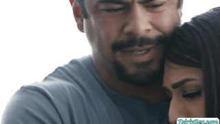 Latina transsexual fucks college crush