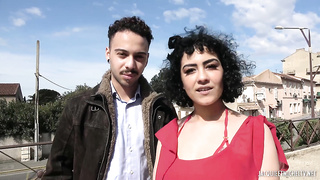 French couple, Azylis and Aaron, do it hard