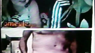 2 horny College girls bare their beautiful butts for me (+ sound )