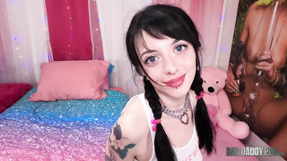 BadDaddyPOV - Insane Teenie Kitty Kam Is Stepdaddy’s Favourite Tiny Bi-Atch