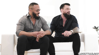 DILFS enjoy fucking two twinks Zak and Cyrus