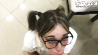 Teacher sate help me pass the semester, I'll do whatever it takes (POINT OF VIEW) - Mewslut