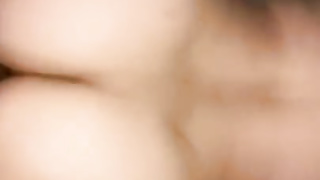 POINT OF VIEW Latina wifey takes wood then rails