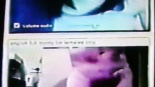 2 horny College girls add their bare asses to my hot show (+ sound )