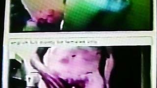 2 horny College girls add their bare asses to my hot show (+ sound )