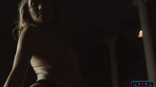 Hot big ass blonde playing basketball