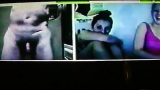 2 horny College girls delighted by my dirty hot show (+ sound ) 12