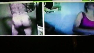 2 horny College girls delighted by my dirty hot show (+ sound ) 12