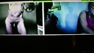 2 horny College girls delighted by my dirty hot show (+ sound ) 12