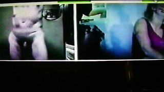 2 horny College girls delighted by my dirty hot show (+ sound ) 12