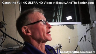 Saggy Elderly Weirdo with a Ginormous Impaler