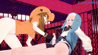 May and Bridget have heavy fuck-fest in a secret bedroom. - GUILTY GEAR -STRIVE- Manga Porn