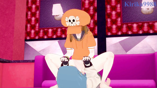 May and Bridget have heavy fuck-fest in a secret bedroom. - GUILTY GEAR -STRIVE- Manga Porn