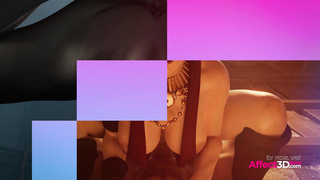 Lewd 3d animation game babes compilation by Darellak