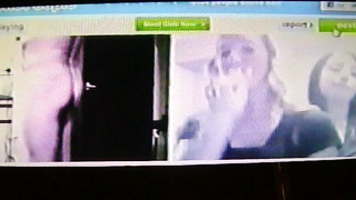 2 blonde College girls excited by my shit-hot show (+ sound )