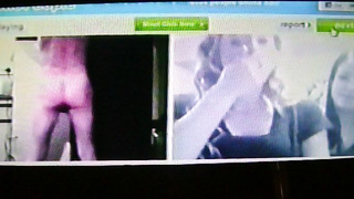 2 blonde College girls excited by my shit-hot show (+ sound )