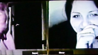 Horny brunette College girl excited by my hot show (+ sound ) 2