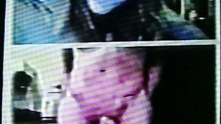 Horny College girl has conversation with my hard cock (+ sound )