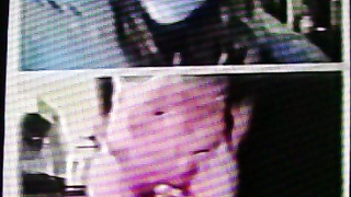 Horny College girl has conversation with my hard cock (+ sound )