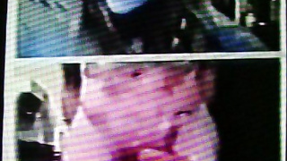 Horny College girl has conversation with my hard cock (+ sound )