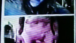 Horny College girl has conversation with my hard cock (+ sound )