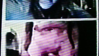 Horny College girl has conversation with my hard cock (+ sound )