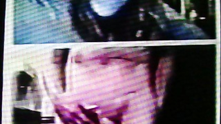 Horny College girl has conversation with my hard cock (+ sound )