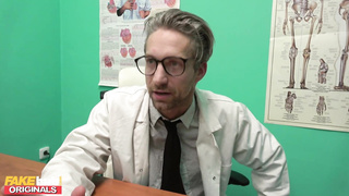 FAKEhub - Killer Misha Cross nearly gives her phat trunk physician a heart assault!