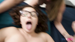 Cory Chase and Leana Lovings in Step Family Three Way with Preggo Step Stepdaughter