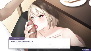 EP4: Kaede my fuckbuddy invited me over to screw her [Incubus - Manga Porn Game]