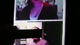 Horny College girl handles her huge hot tits to see my face (+ sound ) 2