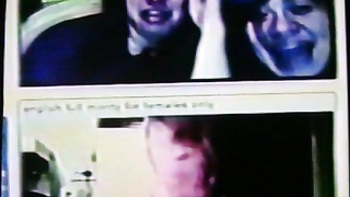 Disguised College girls shift their shades to see my bare ass better (+ sound )