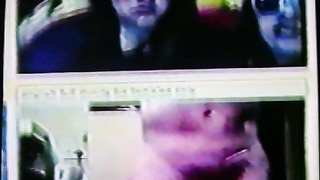 Disguised College girls shift their shades to see my bare ass better (+ sound )