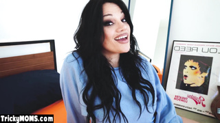 MILF stepmommy emptying stepsons balls