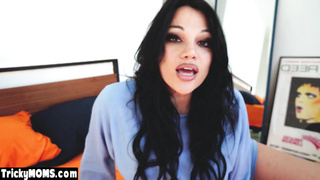 MILF stepmommy emptying stepsons balls