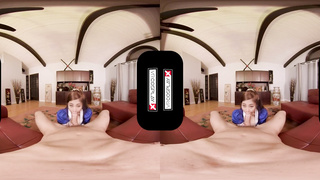 VRCosplayX Costume Play SUCKY-SUCKY Compilation In POINT OF VIEW Virtual Reality Part two