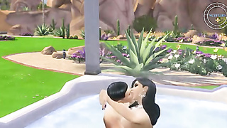 Dost ki shadishuda behan ko bath me le jaa ke choda Cartoon sex