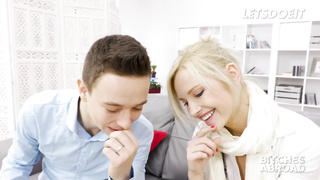 Mischievous Tourist Zazie Skymm Lures Guy Into Gonzo Shag Sesh In His Office - LETSDOEIT