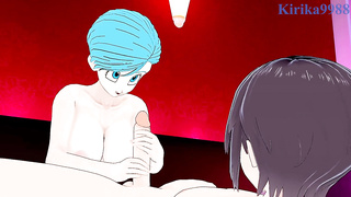 Bulma and I have strenuous hookup at a love motel. - Dragon Ball Supah Anime Porn