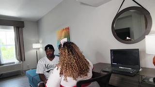 GIGANTIC CULO LATINA NURSE VICKY PLUSH COLLECTS A BIG BLACK COCK JELLY SAMPLE