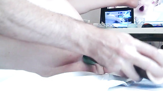 luckyass12 double big toy in my ass 2_CLIP_1