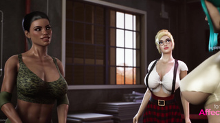 Sensual Adventures 7 - 3D Futanari Animation Long version by PuppetMaster