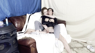 Teenage Dude can't Run Away this Relentless Female Domination + Post Ejaculation Torment